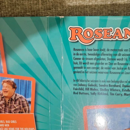 Roseanne Season 5 Netherlands edition DVD used without Greek subtitles