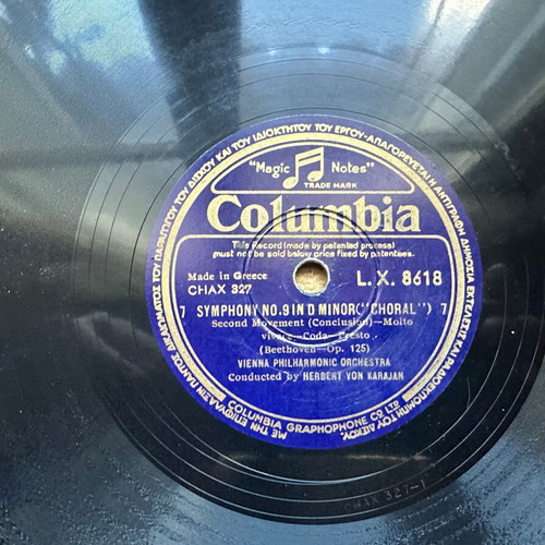 Ludwig van Beethoven Symphony 9 vinyl record like new, classical