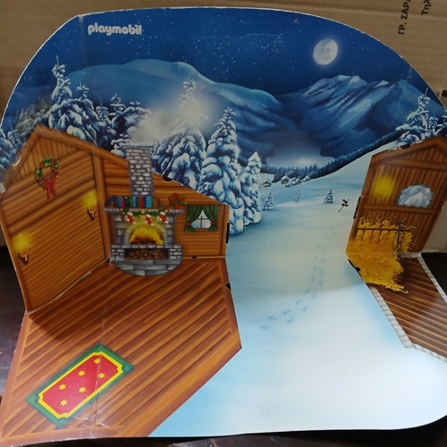 Playmobil Christmas Scene like new