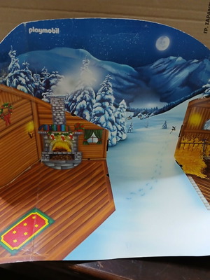 Playmobil Christmas Scene like new