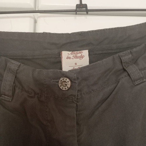 Fabric pants A-Style gray size S like new, made in Italy
