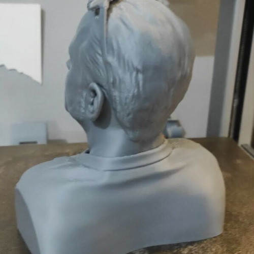 3D Printed Bust From Photo New, Personalized Gift