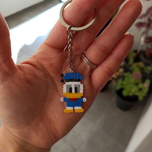 Donald keychain new, handmade