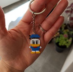 Donald keychain new, handmade