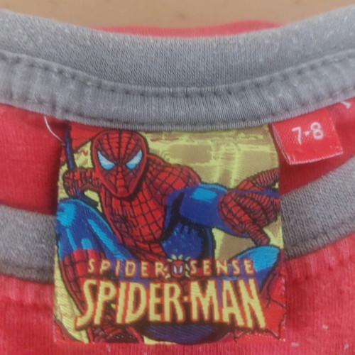 Marvel short-sleeve kids' sweatshirt used, red