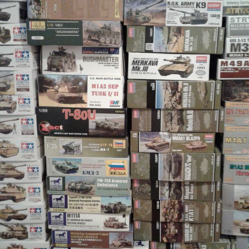 Modeling kits new collection 2000+ with scales 1/35, 1/32, 1/16 and busts