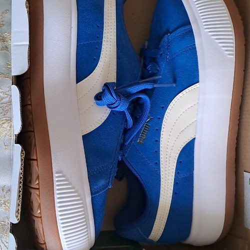 Παπούτσια Puma καινούργια, μέγεθος 36, άσπρο και μπλε