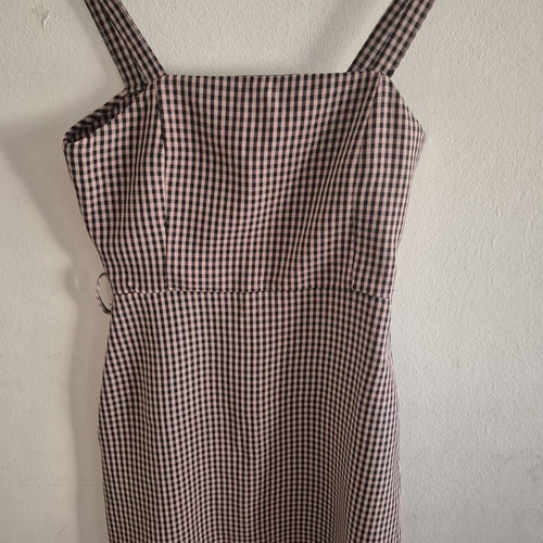 Short striped dress like new, good weave