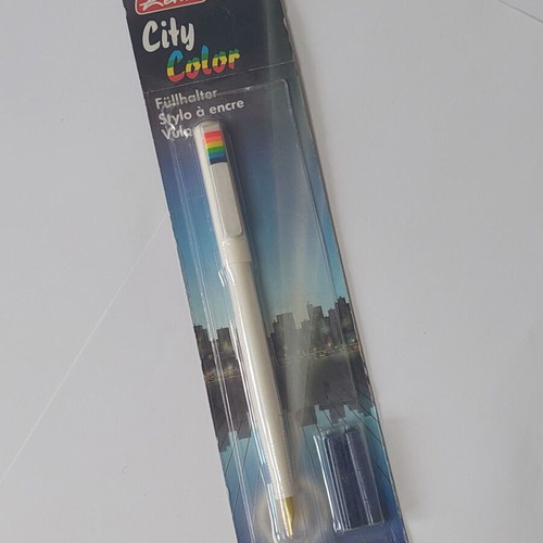 Herlitz City Color fountain pen from West Germany new, set of 2