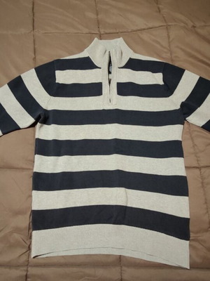 Ανδρική πλεκτή μπλούζα Tommy Hilfiger Large σαν καινούργιο, ριγέ