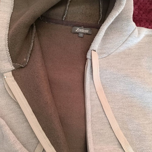 Men's cardigan Large new, gray