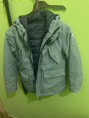 Cool Club double kids jacket turquoise like new, size 146 cm