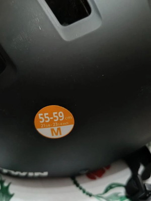 Btwin 500 teen cycling helmet new, black