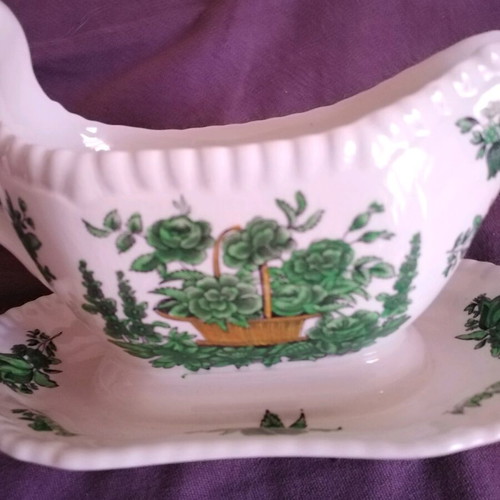Spode Copeland antique porcelain sauce boat from England