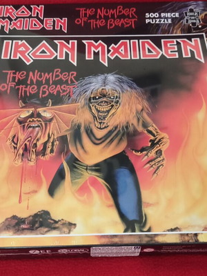 Iron Maiden The Number Of The Beast παζλ 500 κομματιών καινούργιο, σφραγισμένο