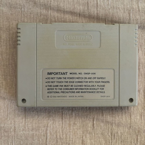 WWF Super Wrestlemania Super Nintendo SNES game used
