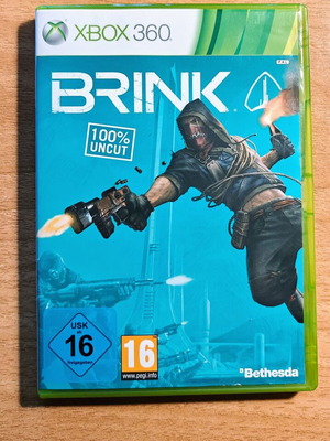Xbox 360 Brink used with disc, case, and manual
