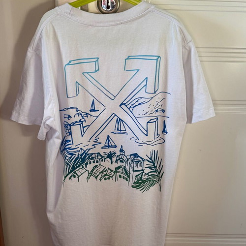Off White t-shirt like new, collaboration with Eden Rock, size M