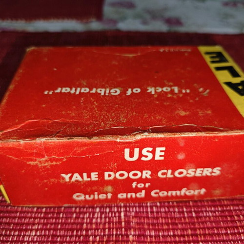 Yale vintage surface lock set new