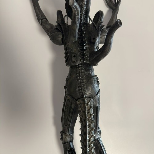 Alien figure refurbished, 80cm length with tail, 50cm height