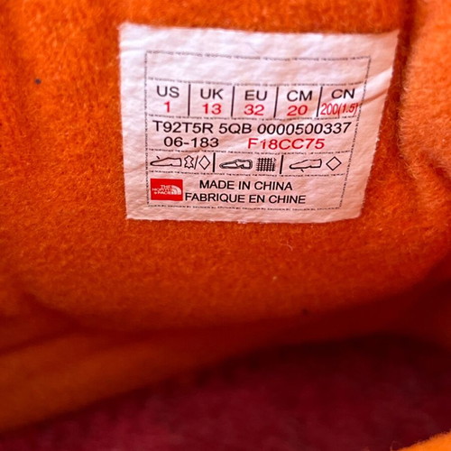 The NorthFace αδιάβροχα μποτάκια νο32 μεταχειρισμένα