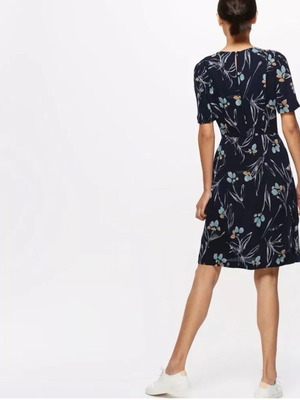 Jigsaw dress blue, like new, size M