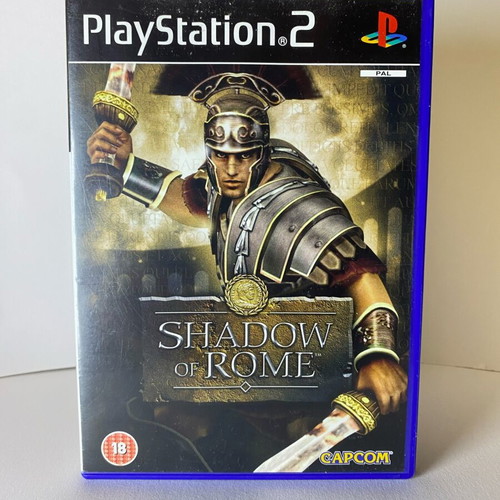 Shadow Of Rome PlayStation 2 PS2 like new, complete, English
