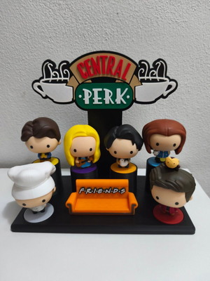 Friends McDonalds Collection Stand new, PLA plastic