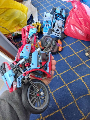 Lego 42036 Street Motorcycle as shown