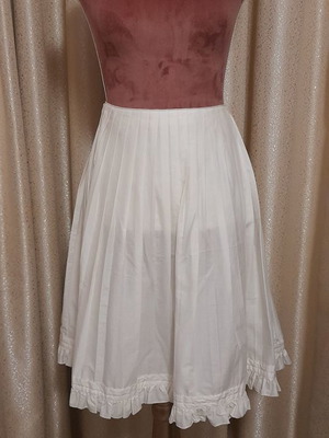 Φούστα Cerruti 1881 λευκή καινούργια, μέγεθος 42 (M-L)