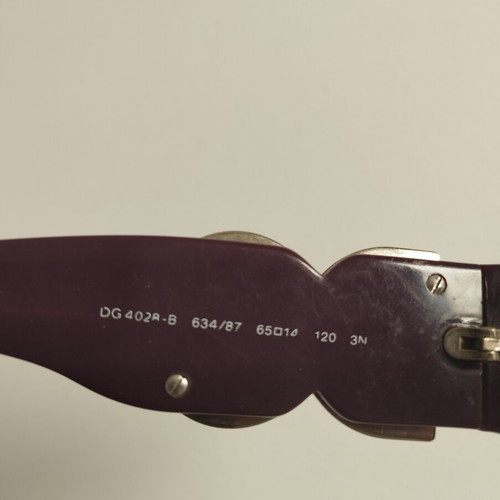 Dolce & Gabbana women's sunglasses used, dark purple