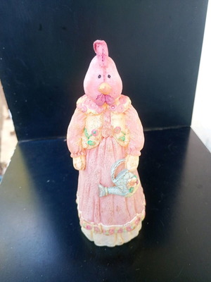 Wax Easter table decoration like new
