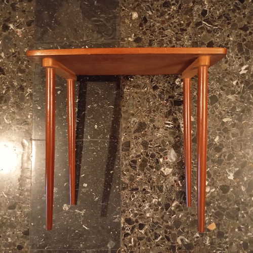 Wooden side table like new, about 50 cm height
