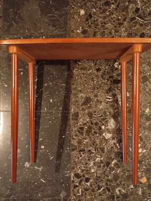 Wooden side table like new, about 50 cm height