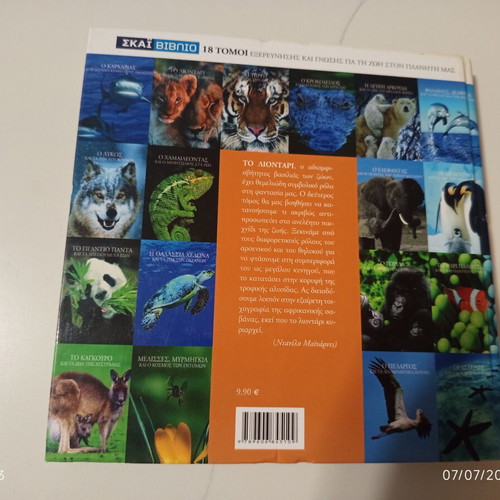 The Encyclopedia of Animals Volume 2 Used, The Lion and the World of the Savanna