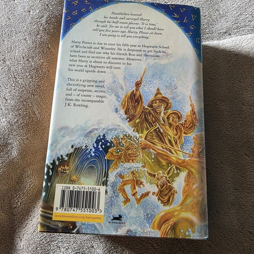 Harry Potter and the Order of the Phoenix First Edition 2003 Used with Dust Jacket