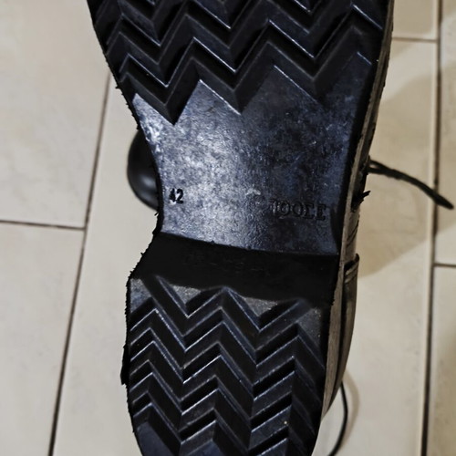 Leather ES Military Boots New Type Size 42 New