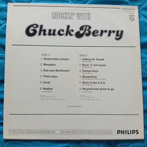 Muddy Waters and Chuck Berry vinyl records like new, rock