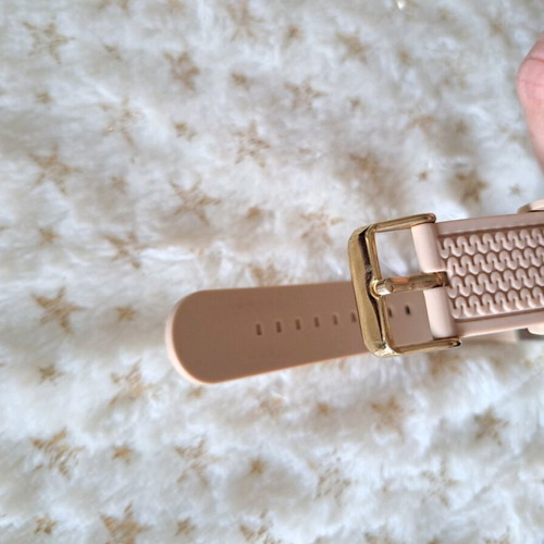 Loisir watch used, beige with thick strap