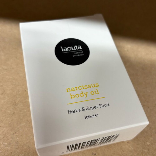 Laouta Narcissus Body Oil new with sealed packaging 100 ml