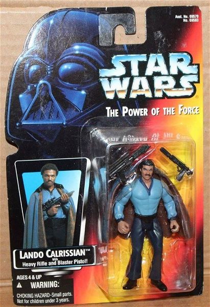  Kenner (1995) Star Wars The Power Of The Force Lando Calrissian kenourgio timi 13 evro