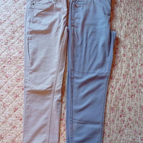 Summer pants used, slim fit, size M, pack of 2