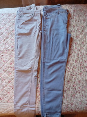 Summer pants used, slim fit, size M, pack of 2