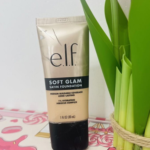 Elf Soft Glam Satin Foundation new, packaging flaws