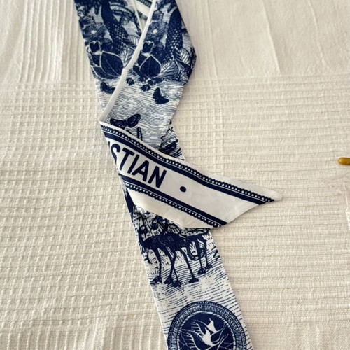 Scarf new, blue, beautiful design