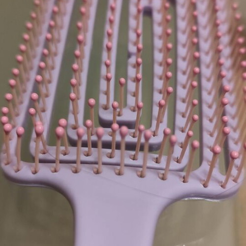 Hair comb purple new detangling