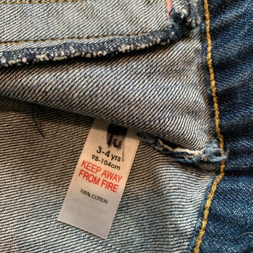 TU denim jacket like new for 3-4 years old, blue