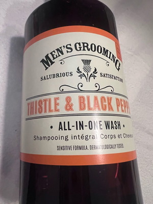 Scottish Fine Thistle and Black Pepper All-In-One Wash 500ml New
