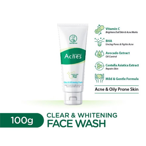 Acnes face wash new, soap-free for acne and oily skin