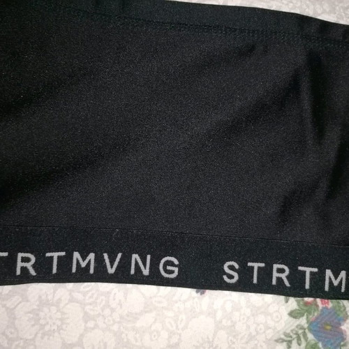 Bershka athletic leggings 3/4 new, black size M